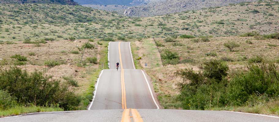 Rolling road for store bike