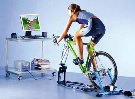 virtual cycling trainer