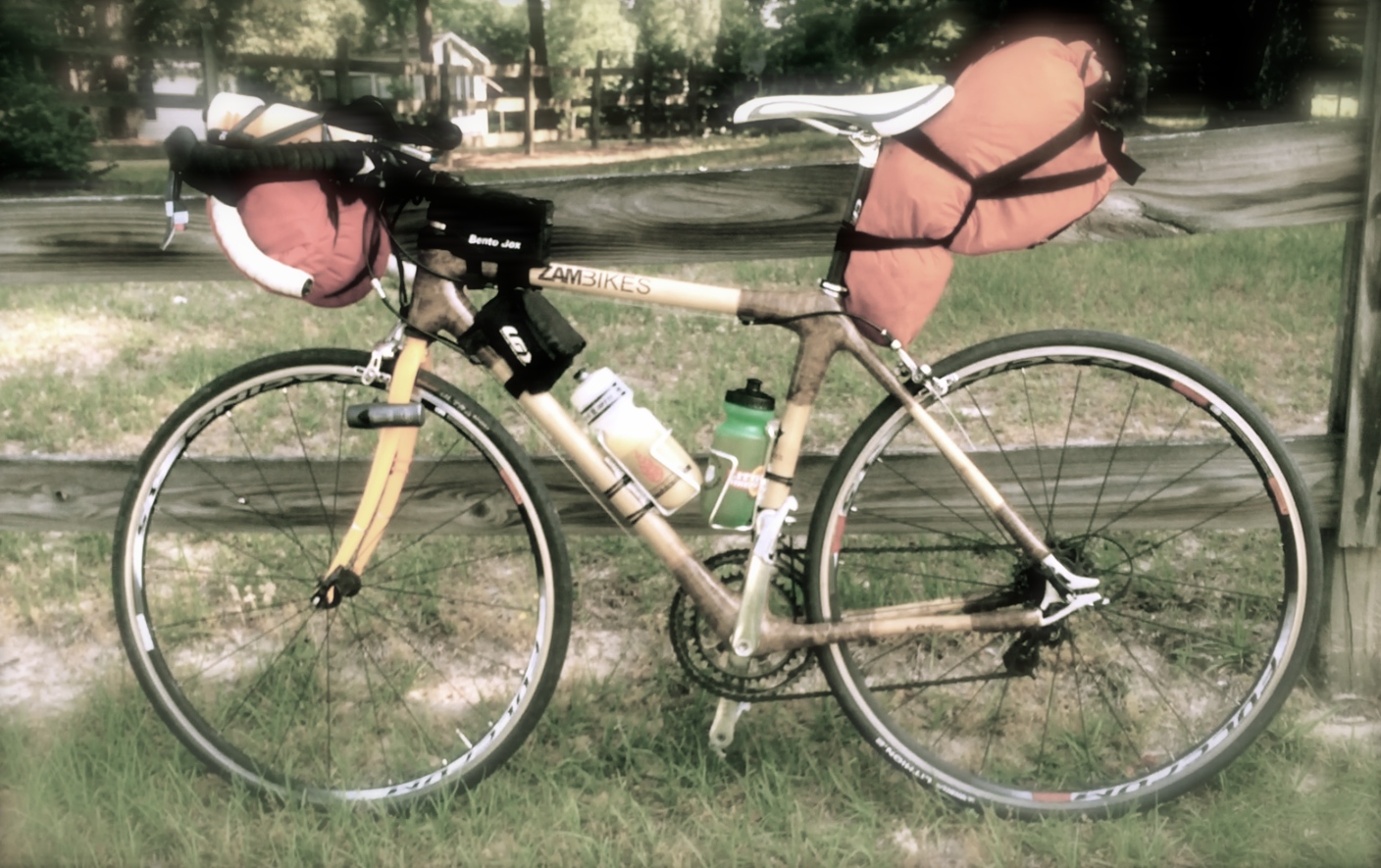bamboo mountain bike