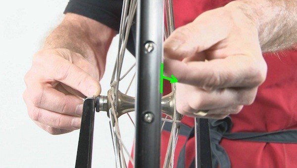 bike wheel straightening