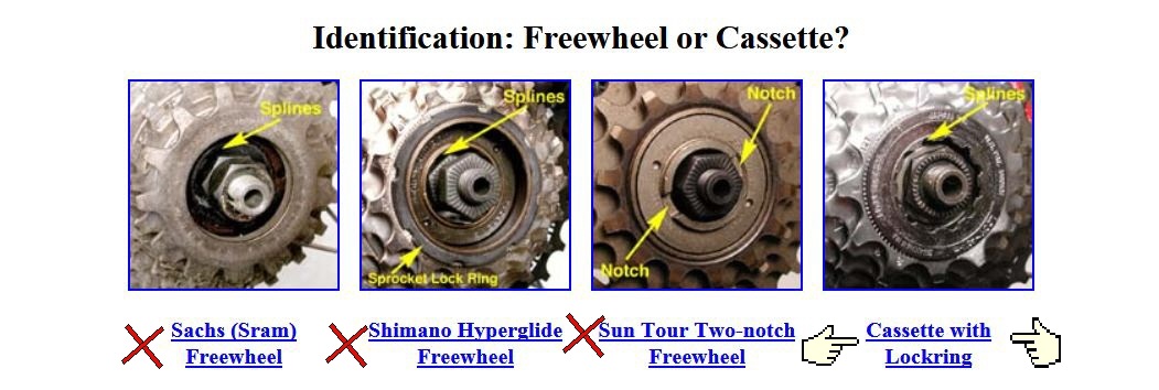 can you convert freewheel to cassette