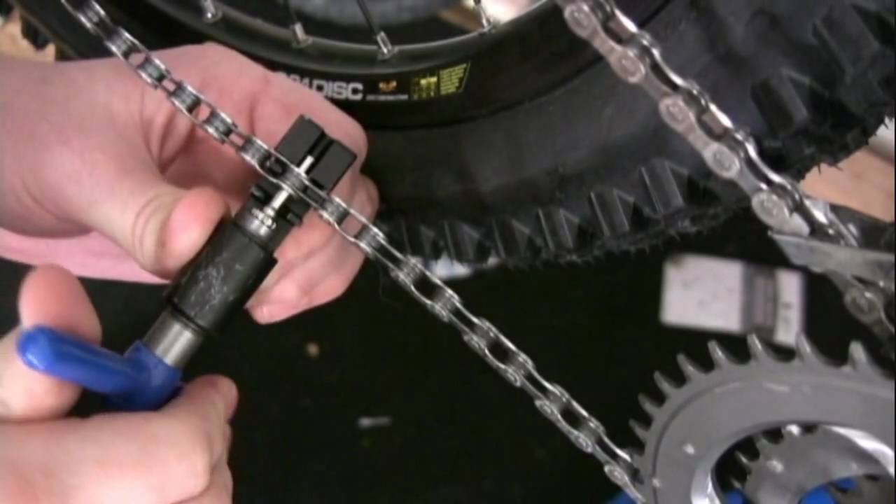 installing bicycle chain