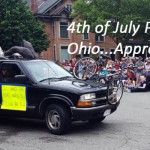 Anti-Cycling Display In Parade On 4th of July