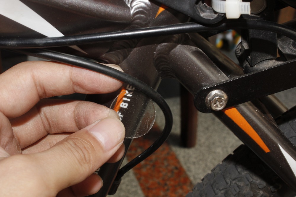 6 x Bike frame protection cable Fibrax rub protectors Road or Mountain Bikes 